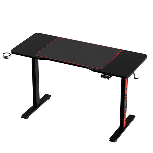 Artiss Electric Standing Desk Gaming Desks Sit Stand Table RGB Light Home Office
